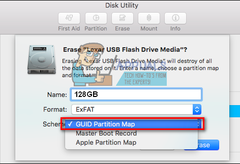 how can i use long name for usb disk name in mac